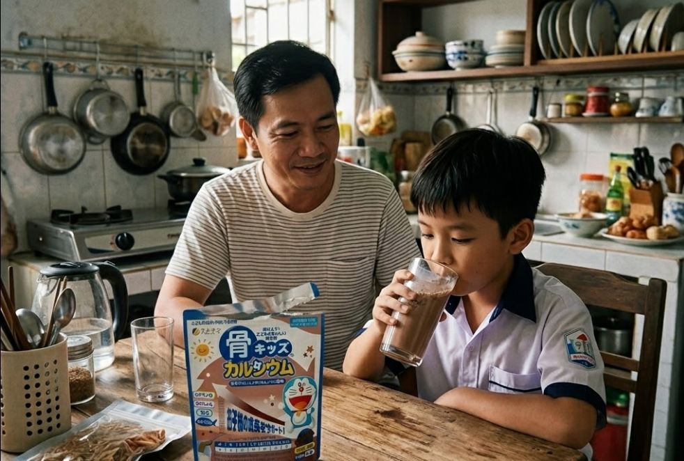 Canxi cá tuyết Nhật Bản Fine Japan hai bố con