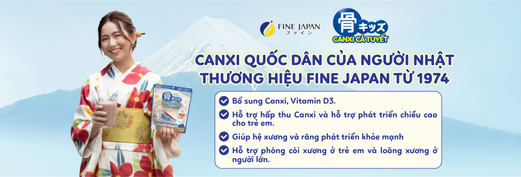 Canxi thương hiệu quốc dân Nhật Bản