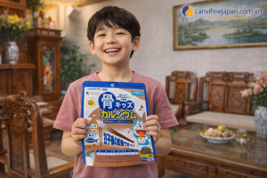 Lộ trình uống canxi tăng chiều cao của Nhật với canxi cá tuyết Fine Japan